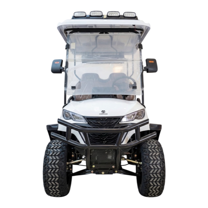 Six-Seater Electric Golf Cart with Sound Bar | 5000W Motor | 60V 105Ah Long Range – GHAZI BICYCLE