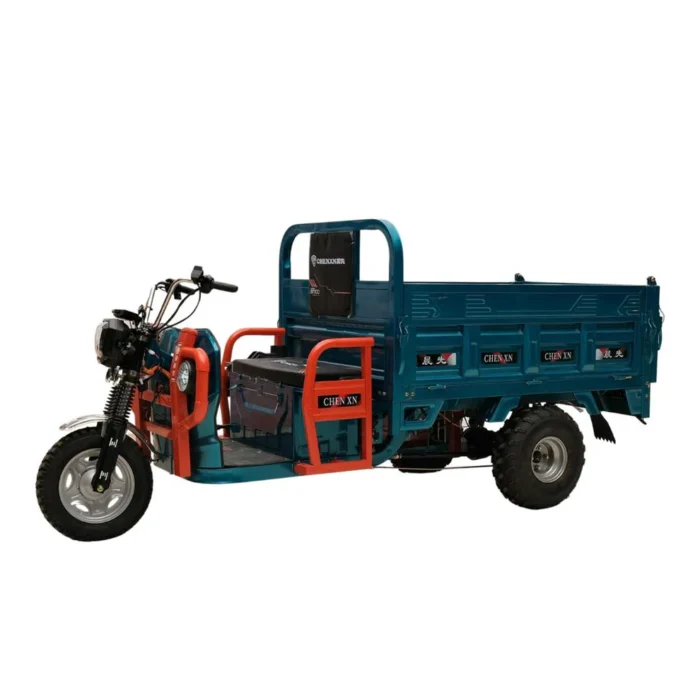 Electric Cargo Tuk Tuk 1.6M | 1500W Motor Tricycle with Trolley