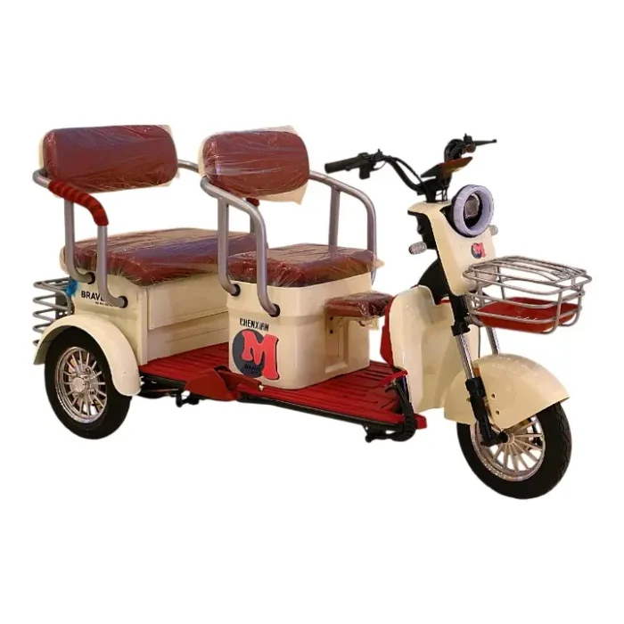 Electric Passenger Tricycle – 3-Seater