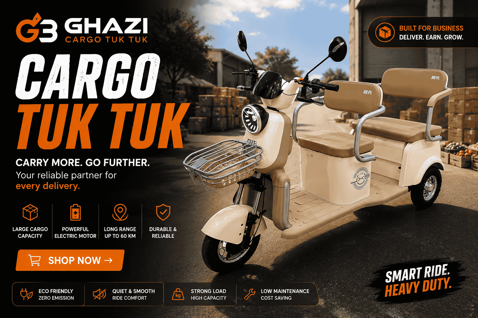 Cargo Tuk Tuk