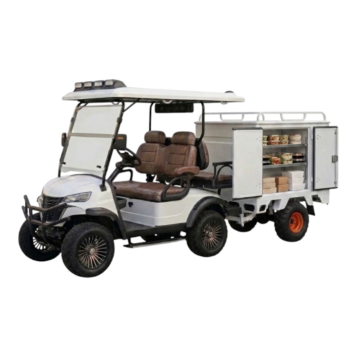 Food Xpress Golf Cart 2 Seater Food Storage Golf Buggy – 3500W 60V 100Ah