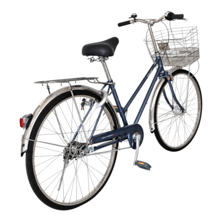26 Inch City Bicycle with Shimano Nexus 3-Speed and Large Metal Basket | GHAZI BICYCLE UAE
