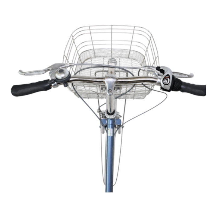 26 Inch City Bicycle with Shimano Nexus 3-Speed and Large Metal Basket | GHAZI BICYCLE UAE