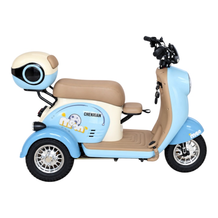 GHAZI RIDE parent child electric trike 48V 20Ah 600W