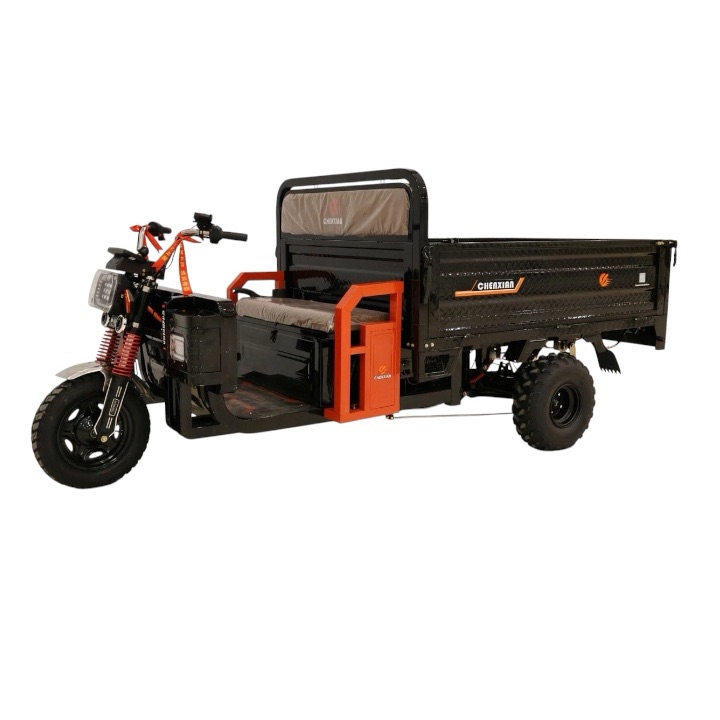 1.6M Electric Cargo Tuk Tuk with 1500W motor for cargo delivery and transport in UAE