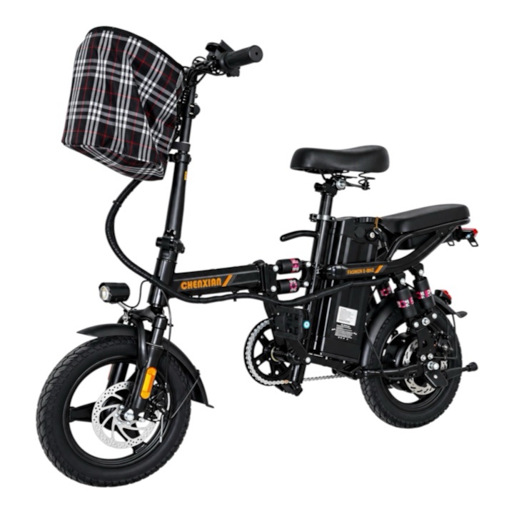 Ghazi Ride-Foldable Electric Bicycle 48V 13Ah Long-Range E-Bike