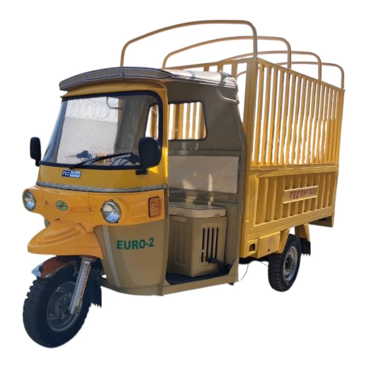 200cc Petrol Full Body Heavy Duty Cargo TukTuk Rickshaw – Commercial 3-Wheel (Full Steel Cage Body)